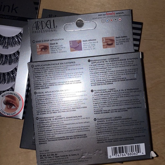 Ardell 3D Faux Mink Lashes 858 (1) - Picture 3 of 3